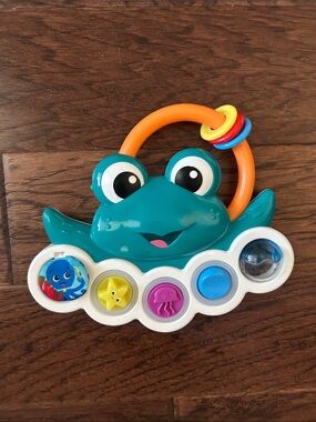 Baby Einstein Toy Musical Rattle with Colorful Rings